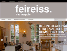 Tablet Screenshot of feireiss.com